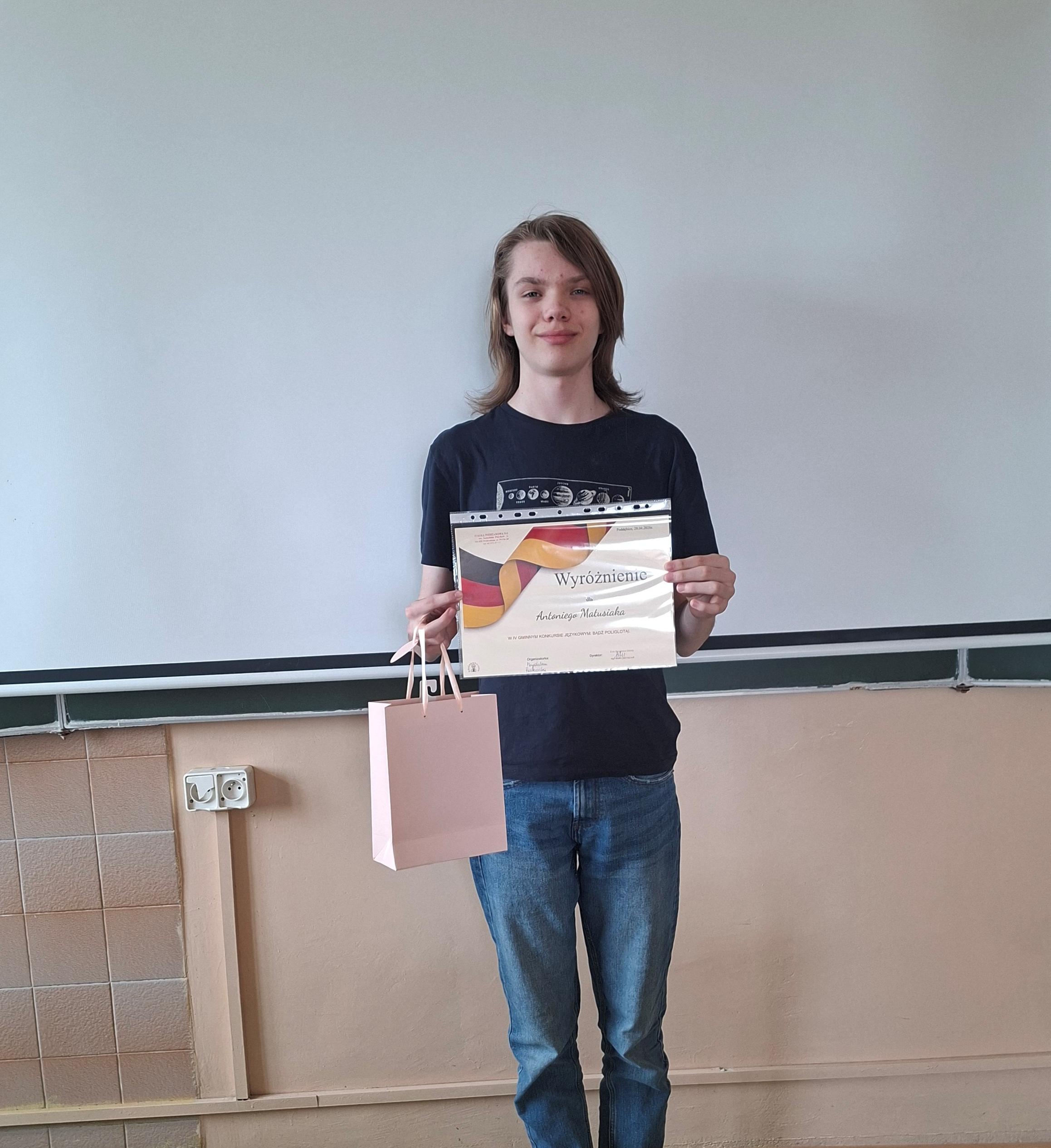 IV Gminny Konkurs Językowy &bdquo;Bądź poliglotą!&rdquo;