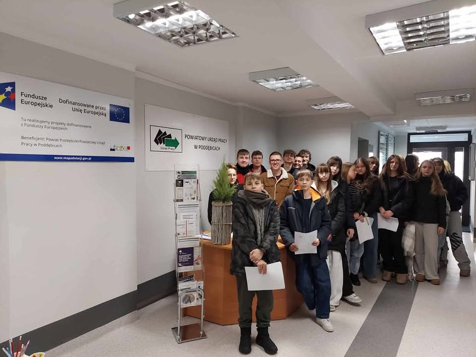 Klasa 8c na&nbsp;zajęciach z&nbsp;doradztwa zawodowego